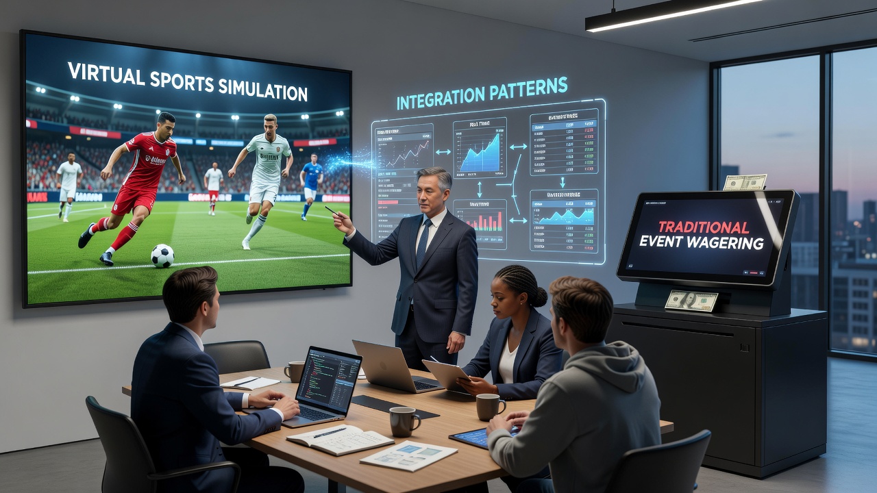 Virtuele sportsimulaties en traditionele weddenschappen integreren via geavanceerde systemen