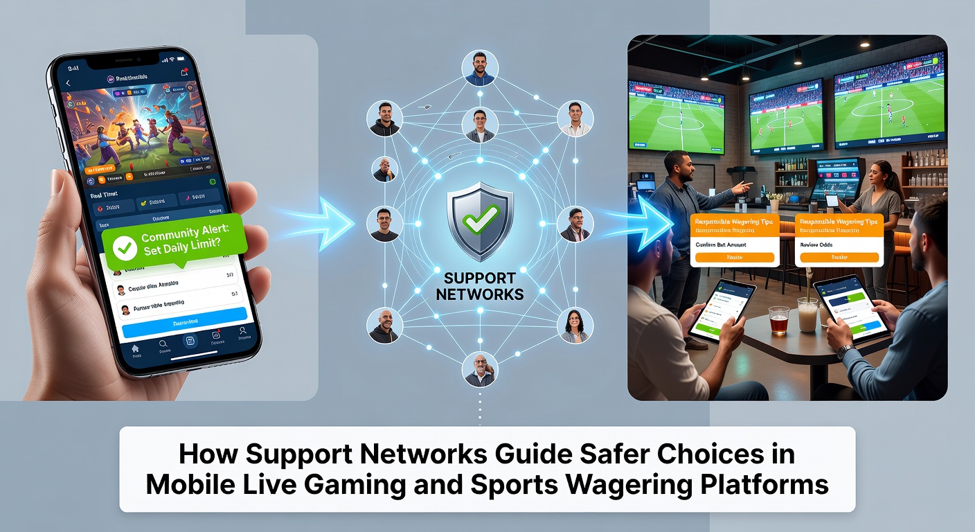 Digitale tools en netwerken voor veilig sportwedden op mobiel