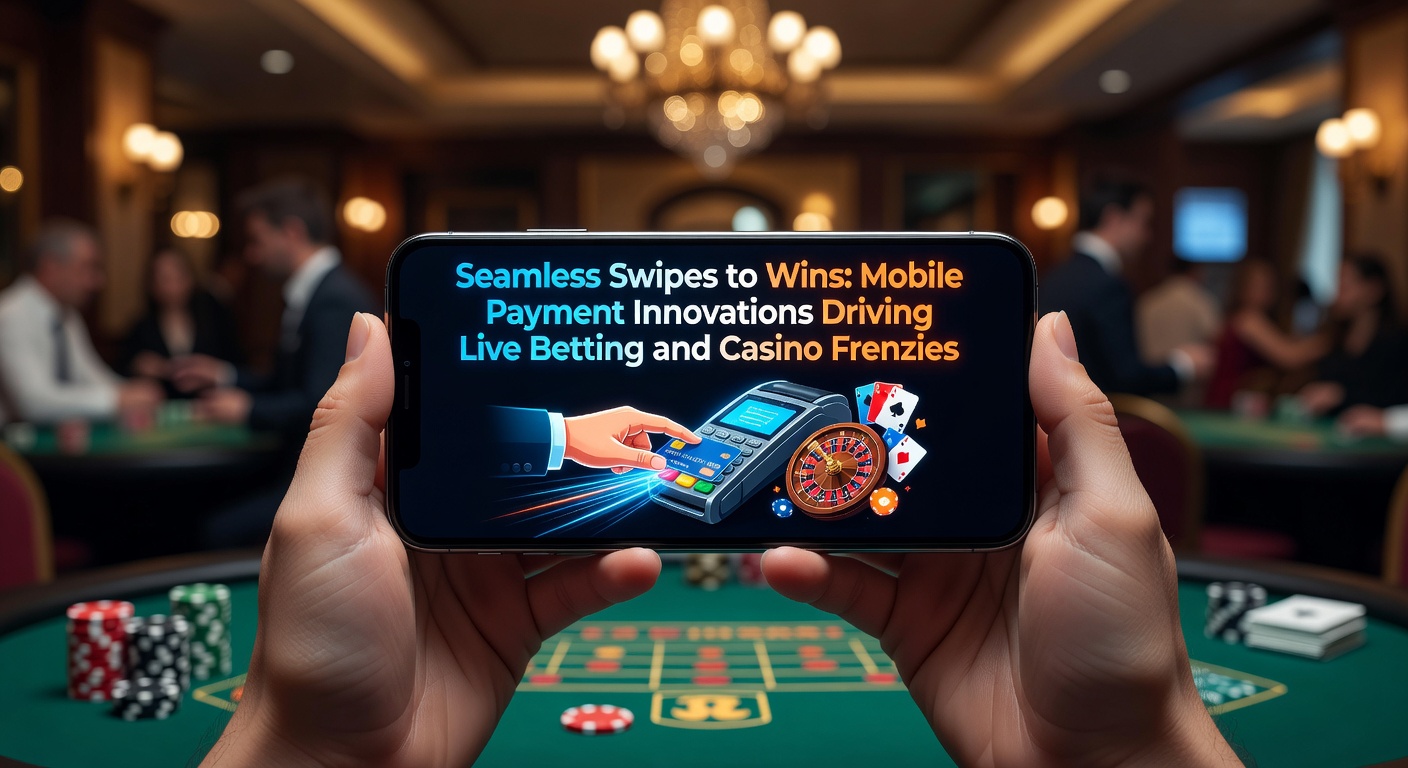 Smartphone met live betting app en betalingsopties op scherm, symboliserend snelle mobiele transacties tijdens een sportwedstrijd
